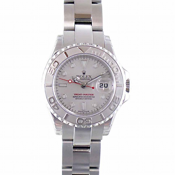 ロレックス　ROLEX　ヨットマスターロレジウム　Ref.169622　プラチナベゼル　レディース　自動巻き　新品