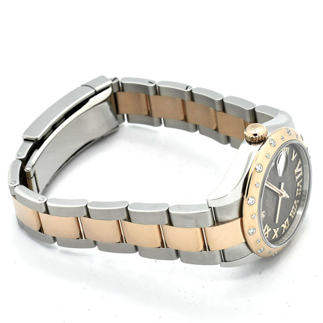 ロレックス ROLEX デイトジャスト 31 Ref.278341RBR チョコレート/VIダイヤ 新品