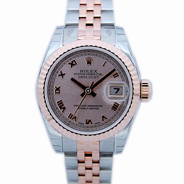 ロレックス ROLEX デイトジャスト26 179171 ピンクゴールド K18PG/SS 自動巻き レディース 腕時計 ロレックス デイトジャスト 26 179171 | 時計・ブランド腕時計専門店