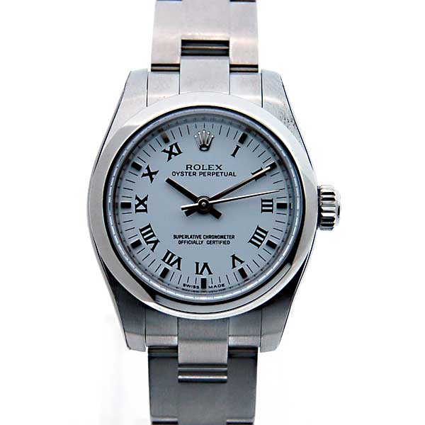 ロレックス　ROLEX　オイスターパーペチュアル　Ref.176200　 ホワイトローマ　レディース　自動巻　26mm　新品特価