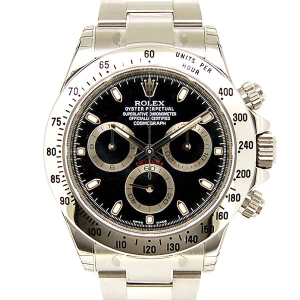 ロレックス　ROLEX　デイトナ　Ref.116520　SS　ブラック　　新品