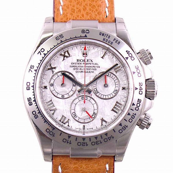 ロレックス　ROLEX　デイトナ　Ref.116519　K18WG　メテオライト　自動巻き