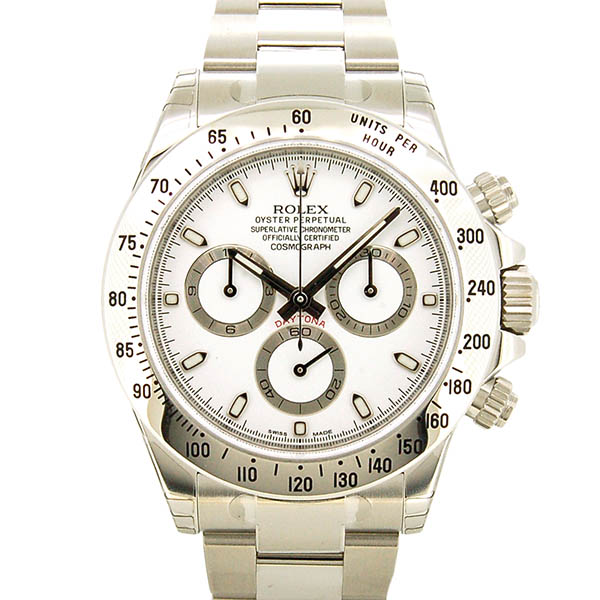 ロレックス　ROLEX　デイトナ　SS　Ref.116520　ホワイト　自動巻　新品