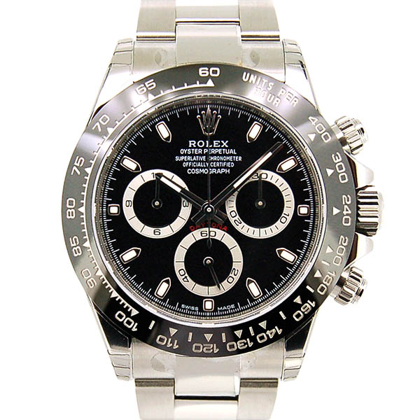 ロレックス　ROLEX　コスモグラフ　デイトナ　Ref.116500LN　ブラック　セラミックベゼル　新品