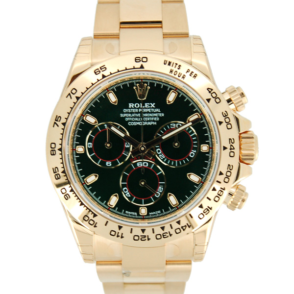 ロレックス ROLEX コスモグラフ デイトナ Ref.116508 グリーン K18