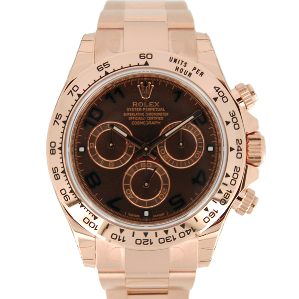 ロレックス　ROLEX　デイトナ　Ref.116505　エバーローズゴールド　チョコレートブラウン　新品