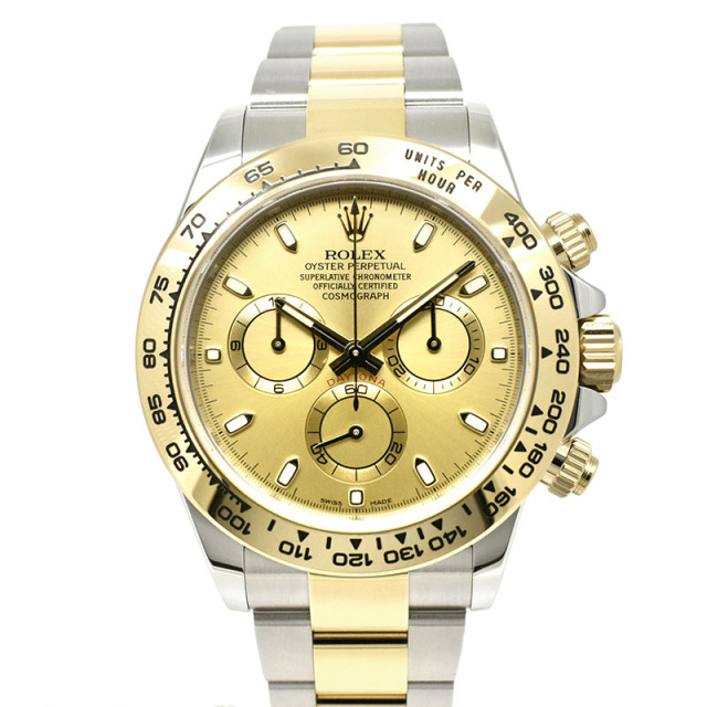 ロレックス　ROLEX　デイトナ　Ref.116503　シャンパン　SS×18KYG　新品