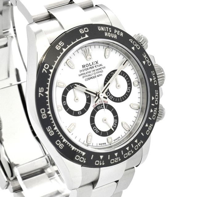 ロレックス ROLEX デイトナ 116500LN ランダム番 自動巻き ホワイト ステンレススチール 40mm メンズ 新品 Zetton