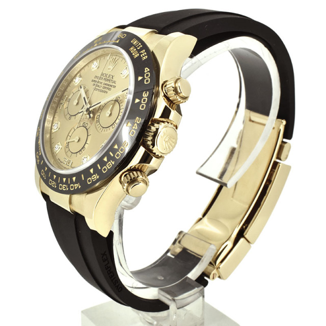 ロレックス ROLEX デイトナ 116518LNG シャンパン/8Pダイヤ 18KYG 40mm