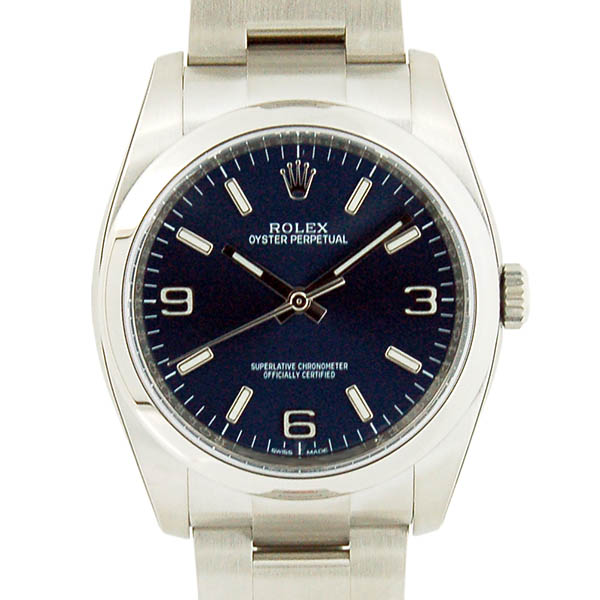 ロレックス　ROLEX　オイスターパーペチュアル　116000　ブルー　36mm　新品