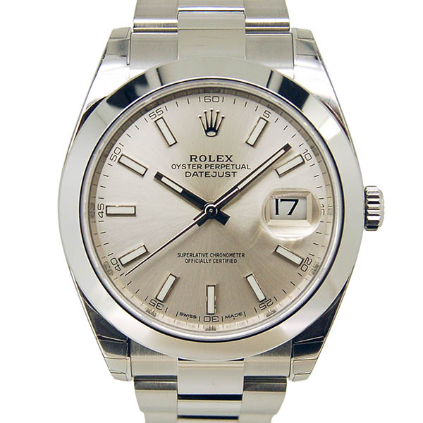 ロレックス　ROLEX　デイトジャスト41　126300　メンズ　シルバー　新品
