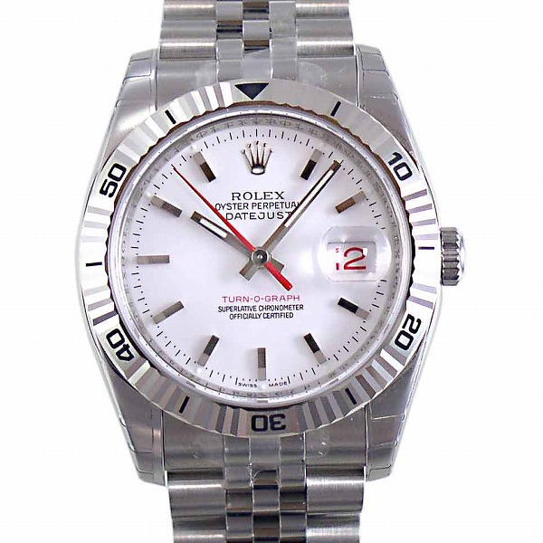 ロレックス　ROLEX　ターノグラフ　Ref.116264/J　ホワイト