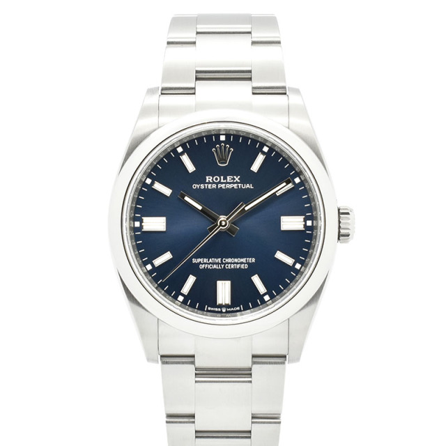 ロレックス　ROLEX　オイスターパーペチュアル 36　Ref.126000　ブライトブルー　36mm　新品