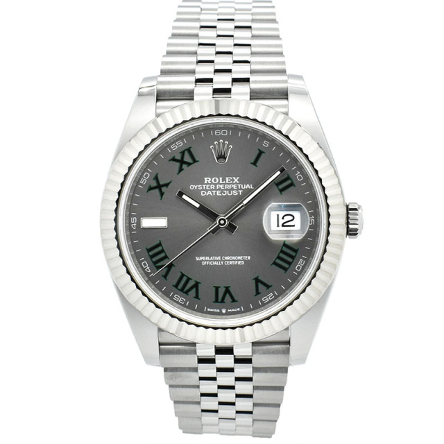 ロレックス ROLEX デイトジャスト41 Ref.126334 スレートローマ 41mm 新品