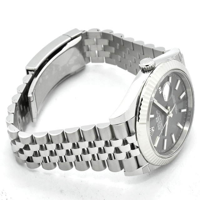ロレックス ROLEX デイトジャスト 41 126334 自動巻き グレー 41mm メンズ 新品 Zetton