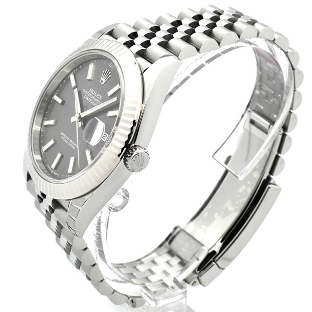 ロレックス ROLEX デイトジャスト 41 126334 自動巻き グレー 41mm メンズ 新品 Zetton