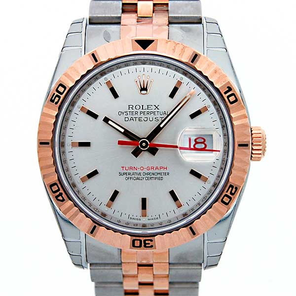 ロレックス　ROLEX　ターノグラフ　Ref.116261/J　シルバー　SS/PG　メンズ　ジュビリーブレス　展示処分価格