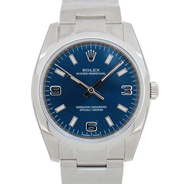 ロレックス　ROLEX　オイスターパーペチュアル　Ref.114200　ブルー369　新品