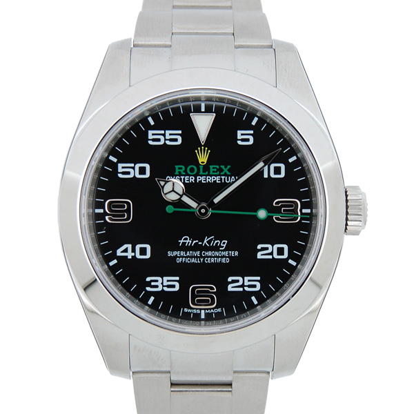 ロレックス　ROLEX　エアキング　Ref.116900　ブラック　40mm　自動巻　新品