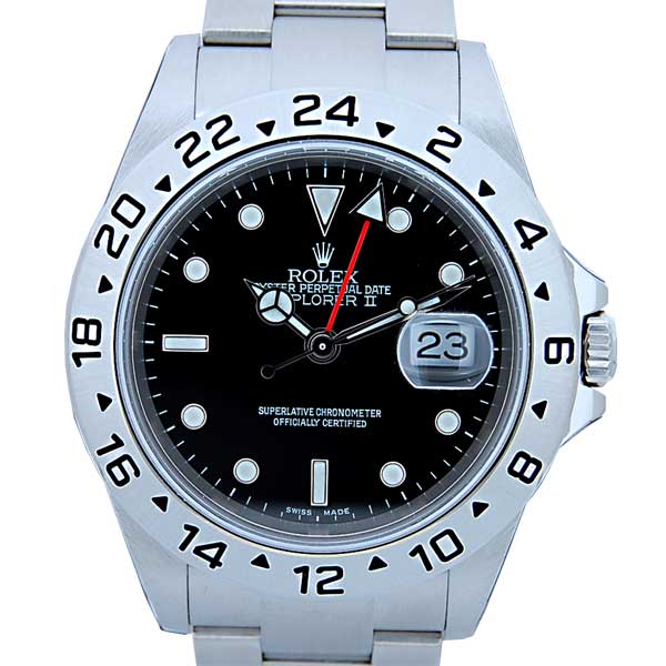 ロレックス　ROLEX　エクスプローラー2　Ref.16570　ブラック　GMT　新品