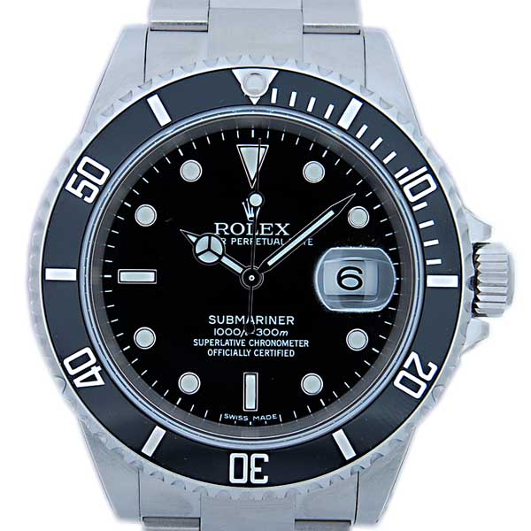 ロレックス　ROLEX　サブマリーナデイト　Ref.16610　自動巻き　300m防水　新品