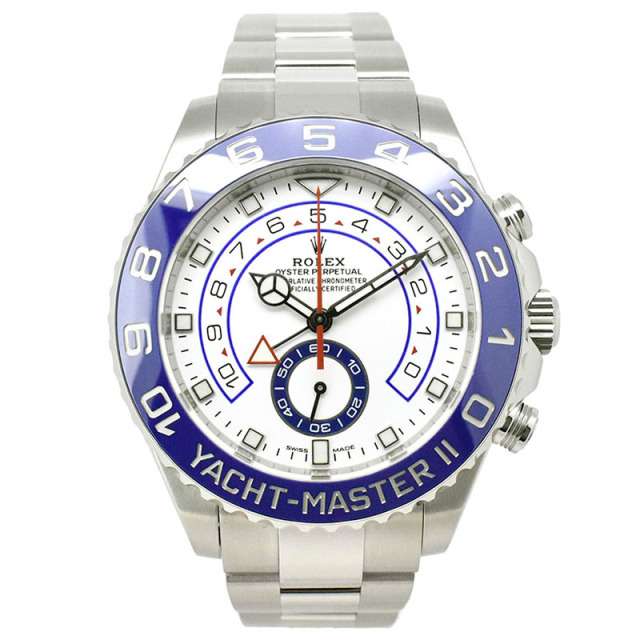 ロレックス　ROLEX　ヨットマスター2　116680　ホワイト　後期モデル　44mm　新品