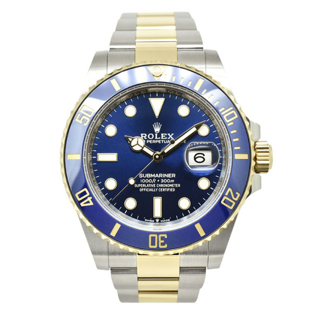 ロレックス　ROLEX　サブマリーナデイト　126613LB　18KYG/SS　41mm　新品