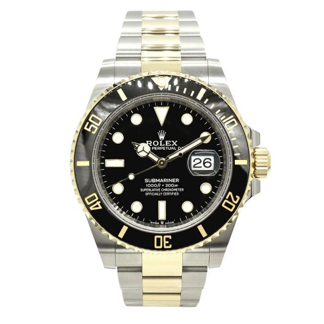 ロレックス　ROLEX　サブマリーナデイト　126613LN　18KYG/SS　41mm　新品