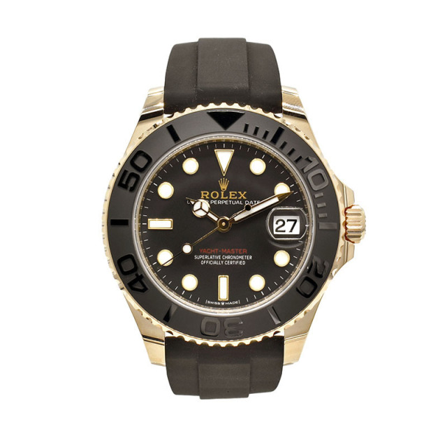 ロレックス　ROLEX　ヨットマスター37　Ref.268655　18KERG　オイスターフレックス　新品