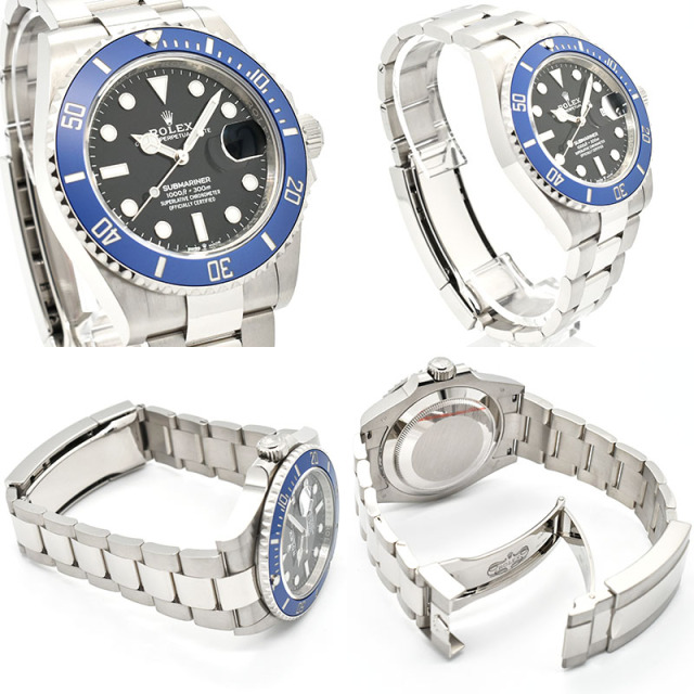 Moja◆◇ロレックス サブマリーナーデイト 海外展示用壁掛け時計◇◆ ロレックス ROLEX サブマリーナーデイト Ref.126619LB 18KWG