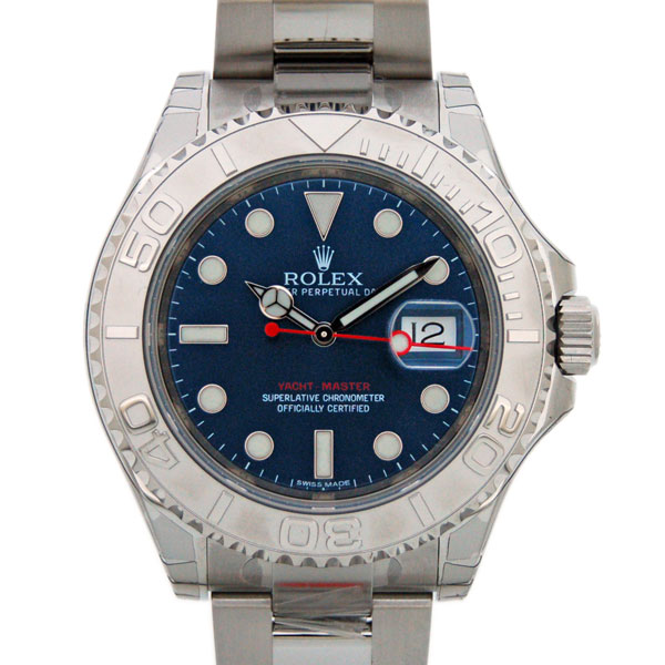 ロレックス　ROLEX　ヨットマスター　ロレジウム　Ref.116622　メンズ　ブルー　新品