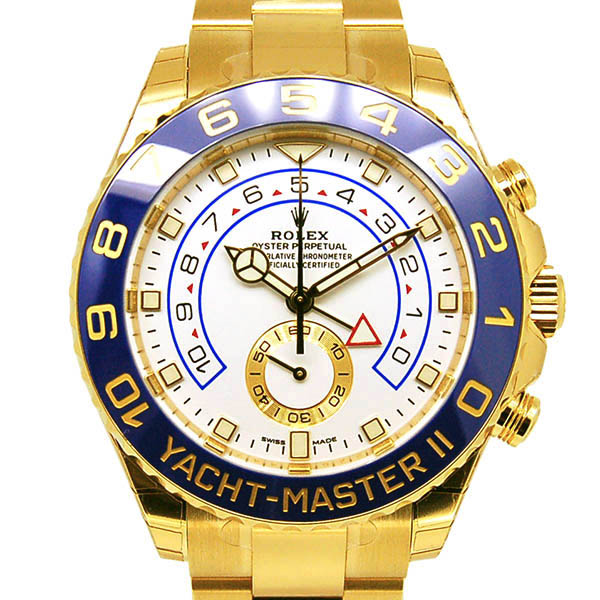 ロレックス　ROLEX　ヨットマスター2　116688　44mm　ホワイト　18KYG　新品