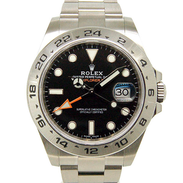 ロレックス　ROLEX　エクスプローラー2　216570　ブラック　GMT　新品