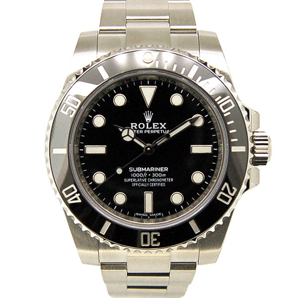 ロレックス　ROLEX　サブマリーナ　114060　ブラック　40mm　新品