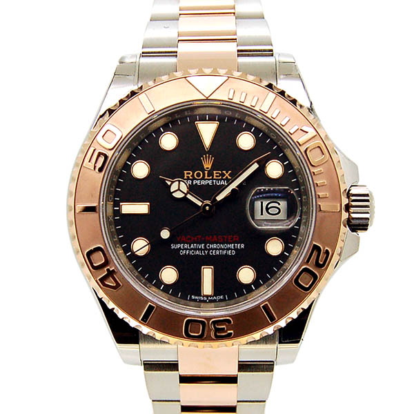 ロレックス ROLEX ヨットマスター 116621 SS×18KRG ブラック 40mm 新品 ロレックス ROLEX ヨットマスター 116621 SS×18KRG ブラック 40mm 新品