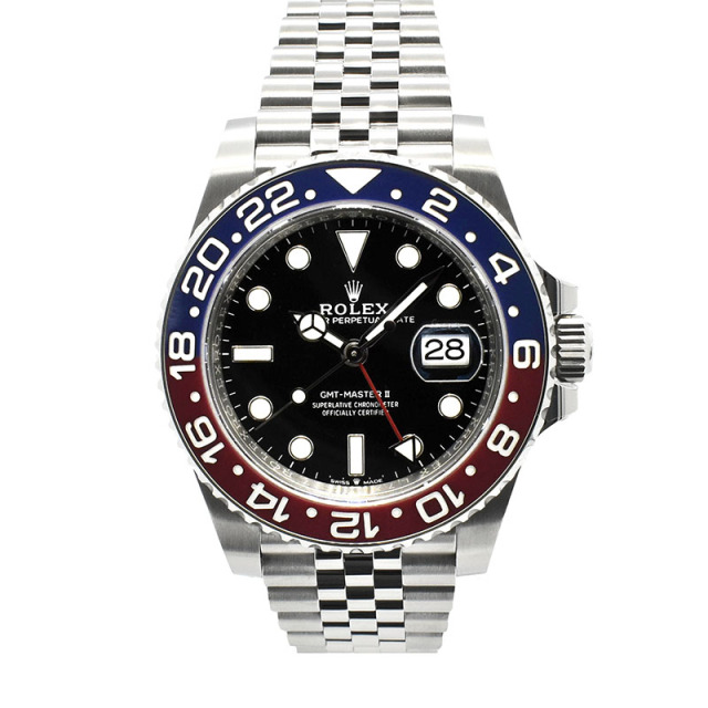 ロレックス　ROLEX　GMTマスター2　126710BLRO　ブルー/レッドベゼル　40mm　新品