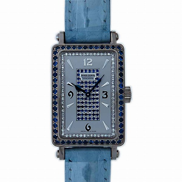 ロジェ・デュブイ　ROGER DUBUIS　マッチモア　M22　サファイアダイヤ　レディース　K18WG　　新品