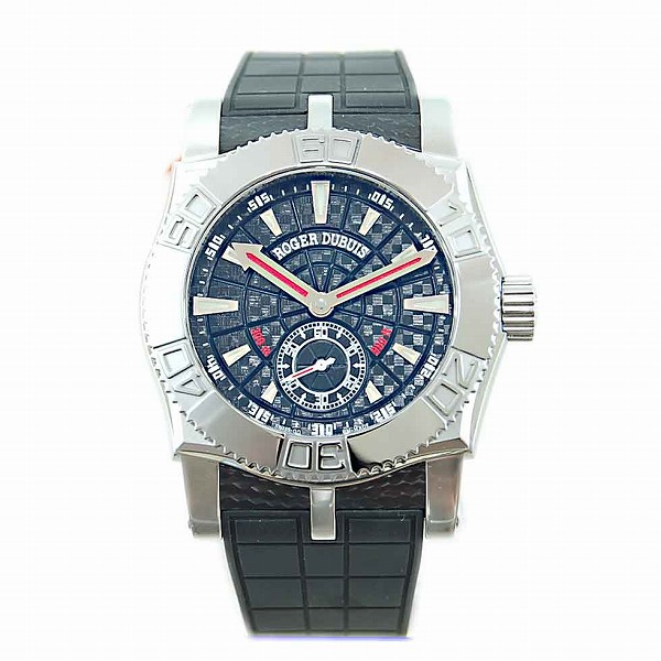 ロジェ・デュブイ　ROGER DUBUIS　イージーダイバー　SE46　300m防水　46mm　ブラック