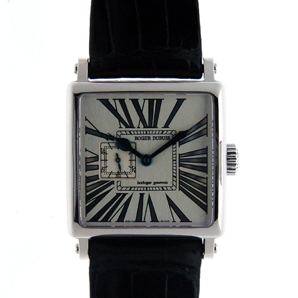 ロジェ・デュブイ　ROGER DUBUIS　ゴールデンスクエア　G34 98 0 3.73C　K18WG　手巻き　34mm　世界28本限定　新品
