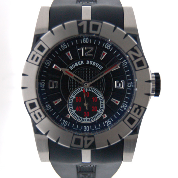 ロジェ・デュブイ　ROGER DUBUIS　ニューイージーダイバー　SED46　ブラック　スモセコ　46mm　300m防水　未使用品
