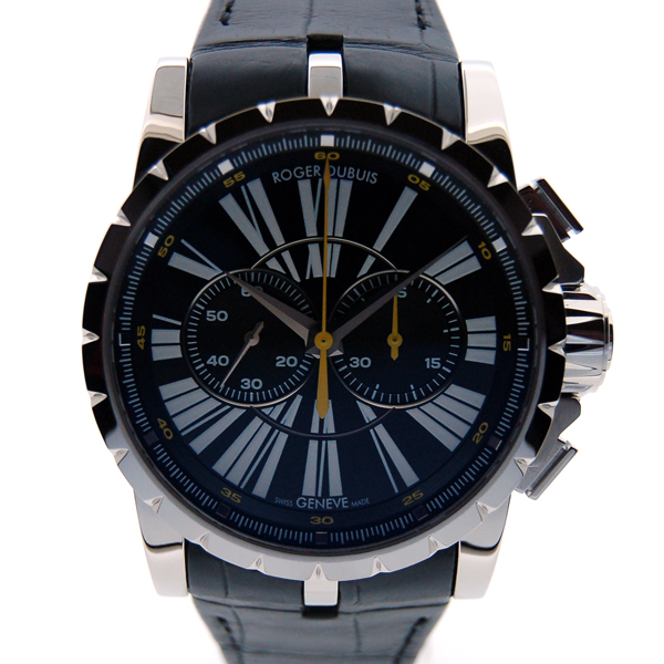 ロジェ・デュブイ　ROGER DUBUIS　エクスカリバークロノグラフ　EX45 78 90 00/09R01/B　SS　45mm　自動巻　世界280本限定　新品