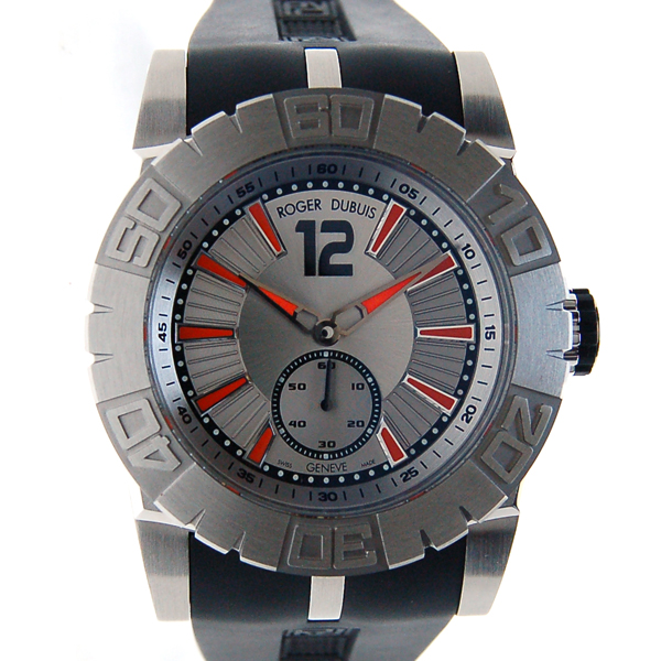 ロジェ・デュブイ　ROGER DUBUIS　ニューイージーダイバー　SED46 821 91 00/03A01　シルバー　46mm　300m防水　新品