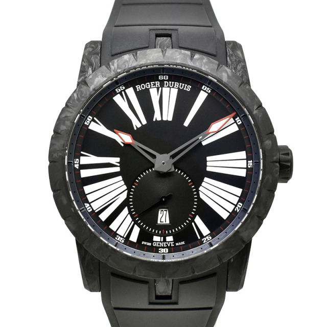 ロジェ・デュブイ　ROGER DUBUIS　エクスカリバー42 オートマティック カーボン　RDDBEX0510　ブラック　42mm　新品