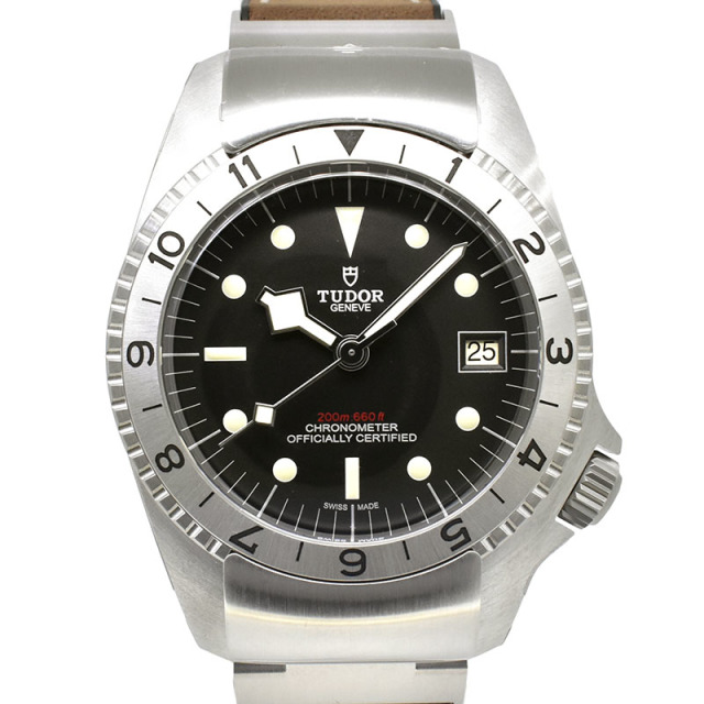 チューダー(チュードル)　TUDOR　ヘリテージ ブラックベイ P01　70150　42mm　ブラック　新品