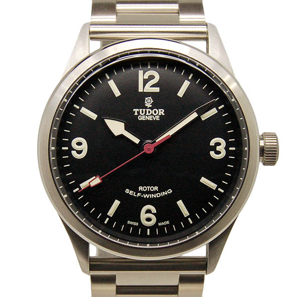 チューダー(チュードル)　TUDOR　ヘリテージ　レンジャー　79910　SS　41mm　自動巻　ブラック　新品