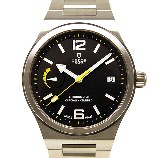 チューダー(チュードル)　TUDOR　ノースフラッグ　91210N　SS　40mm　自動巻　ブラック　新品