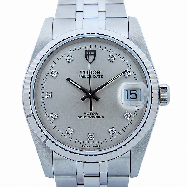 チュードル TUDOR 72034 プリンス デイト 上げる WGベゼル 自動巻き  