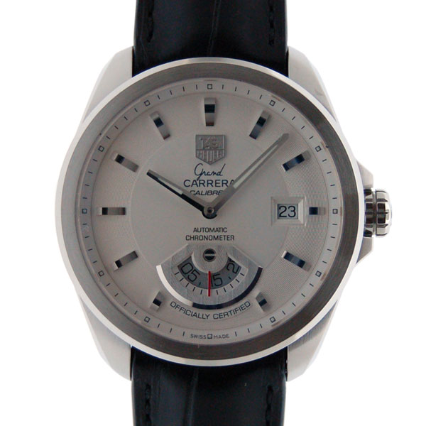 タグホイヤー　TAG HEUER　グランドカレラ　キャリバー6　WAV511B.FC6224　自動巻　SS　シルバー　革　新品