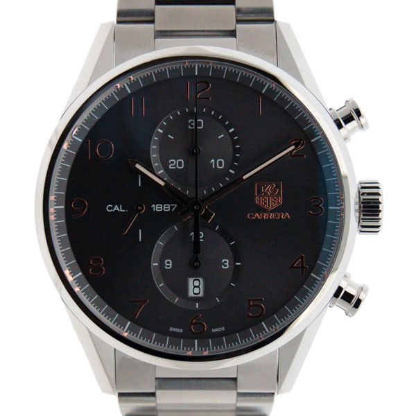 タグホイヤー　TAG HEUER　カレラクロノ1887　CAR2013.BA0799　SS　グレー　金針　新品