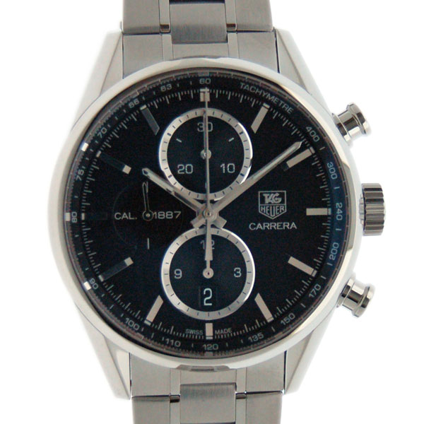 タグホイヤー　TAG HEUER　カレラクロノ　キャリバー1887　CAR2110.BA0724　41mm　SS　ブラック　自動巻　新品